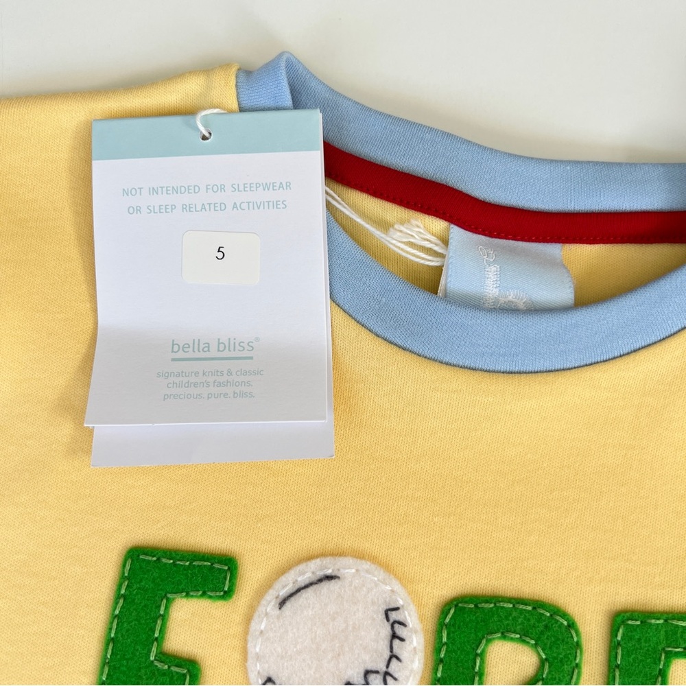 NWT Bella Bliss Boys Fore Golf Tee Shirt - 5 - Picture 5 of 6